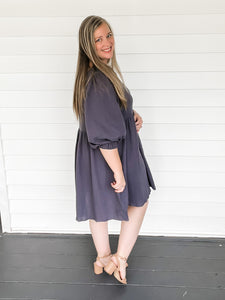 Nova Navy Easy Breezy Dress | Sisterhood Style Boutique