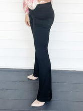Load image into Gallery viewer, Joanna Cello Pull On Flare Black Jeans | Sisterhood Style Boutique