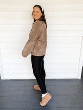Load image into Gallery viewer, Marley Mocha Cozy Fleece Jacket | Sisterhood Style Boutique