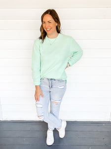 Maribelle Mint Green Sweater