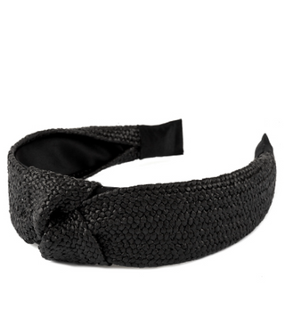 Rattan Headband Black | Sisterhood Style Boutique