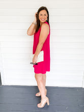 Load image into Gallery viewer, Jess V-Neck Sleeveless Pink Dress | Sisterhood Style Boutique