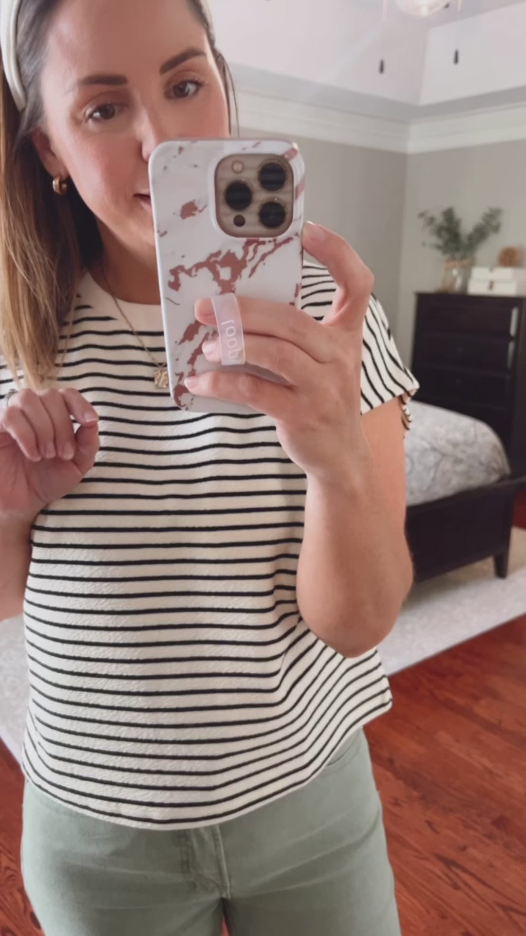 Shiloh Stripe Knit Top Fit Video | Sisterhood Style Boutique