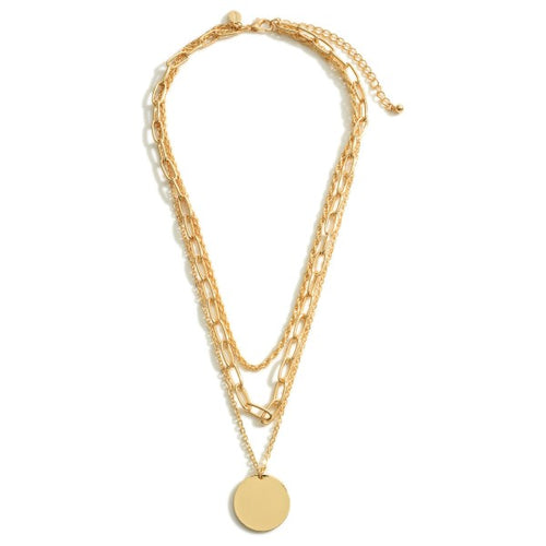 Gold Layered Chain Link Necklace | Sisterhood Style Boutique