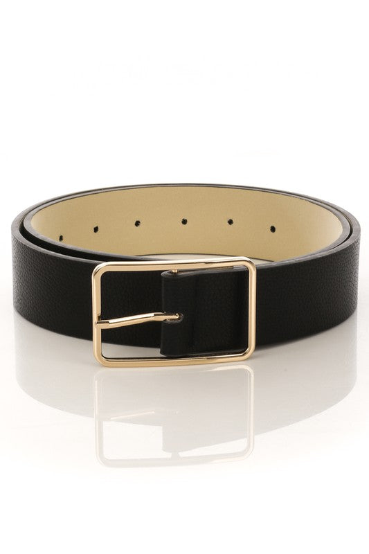 Golden Girl Faux Leather Belt | Sisterhood Style Boutique