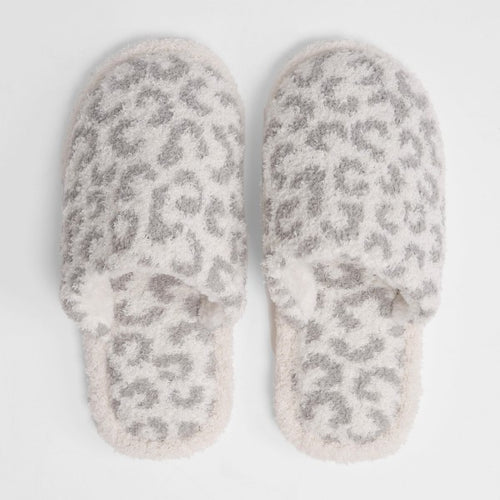 Dreamy Soft Leopard Print Slippers | Sisterhood Style Boutique