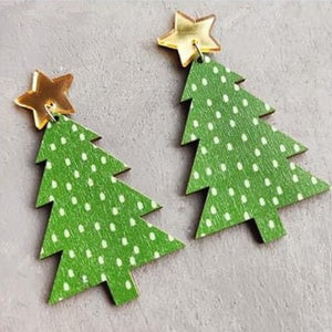 Holiday Tree Earrings