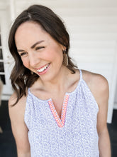 Load image into Gallery viewer, Maya Embroidered Floral Sleeveless Top | Sisterhood Style Boutique