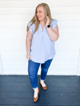 Load image into Gallery viewer, Emory Everyday Flutter Sleeve Top | Sisterhood Style Boutique