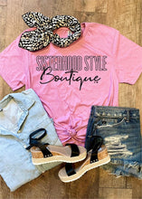 Load image into Gallery viewer, Sisterhood Style Boutique Logo Tee