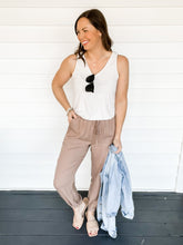 Load image into Gallery viewer, Jennifer Taupe Jogger Pants | Sisterhood Style Boutique