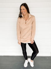Load image into Gallery viewer, Miley Vintage Quarter Zip Pullover | Sisterhood Style Boutique