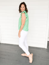 Load image into Gallery viewer, Molly Kelly Green Ruffle Top | Sisterhood Style Boutique