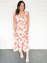 Load image into Gallery viewer, Rosa Smocked Midi Dress | Sisterhood Style Boutique