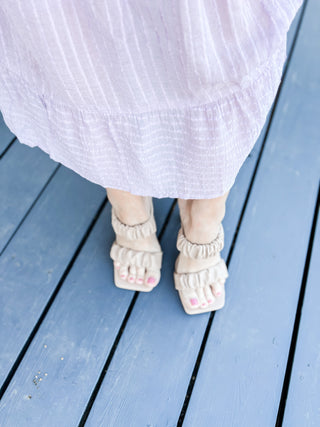 Everly Square Toe Dressy Sandals