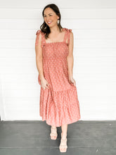 Load image into Gallery viewer, Paris Polka Dot Midi Dress | Sisterhood Style Boutique
