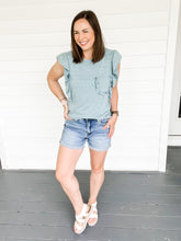 Load image into Gallery viewer, Polly Pocket Flutter Sleeve Tee | Sisterhood Style Boutique