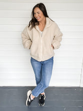 Load image into Gallery viewer, Teddy Sherpa Zip Up Jacket | Sisterhood Style Boutique