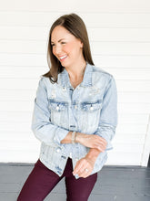 Load image into Gallery viewer, Risen Relaxed Fit Vintage Denim Jacket